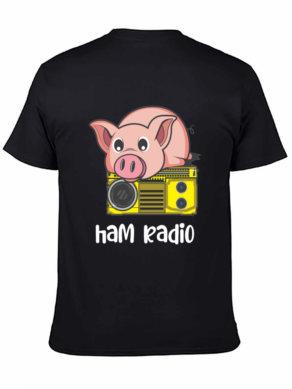 Ham Radio Pig Graphic Tee