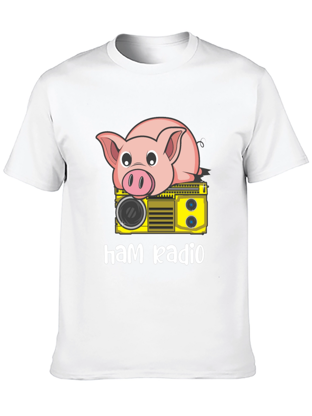 Ham Radio Pig Graphic Tee
