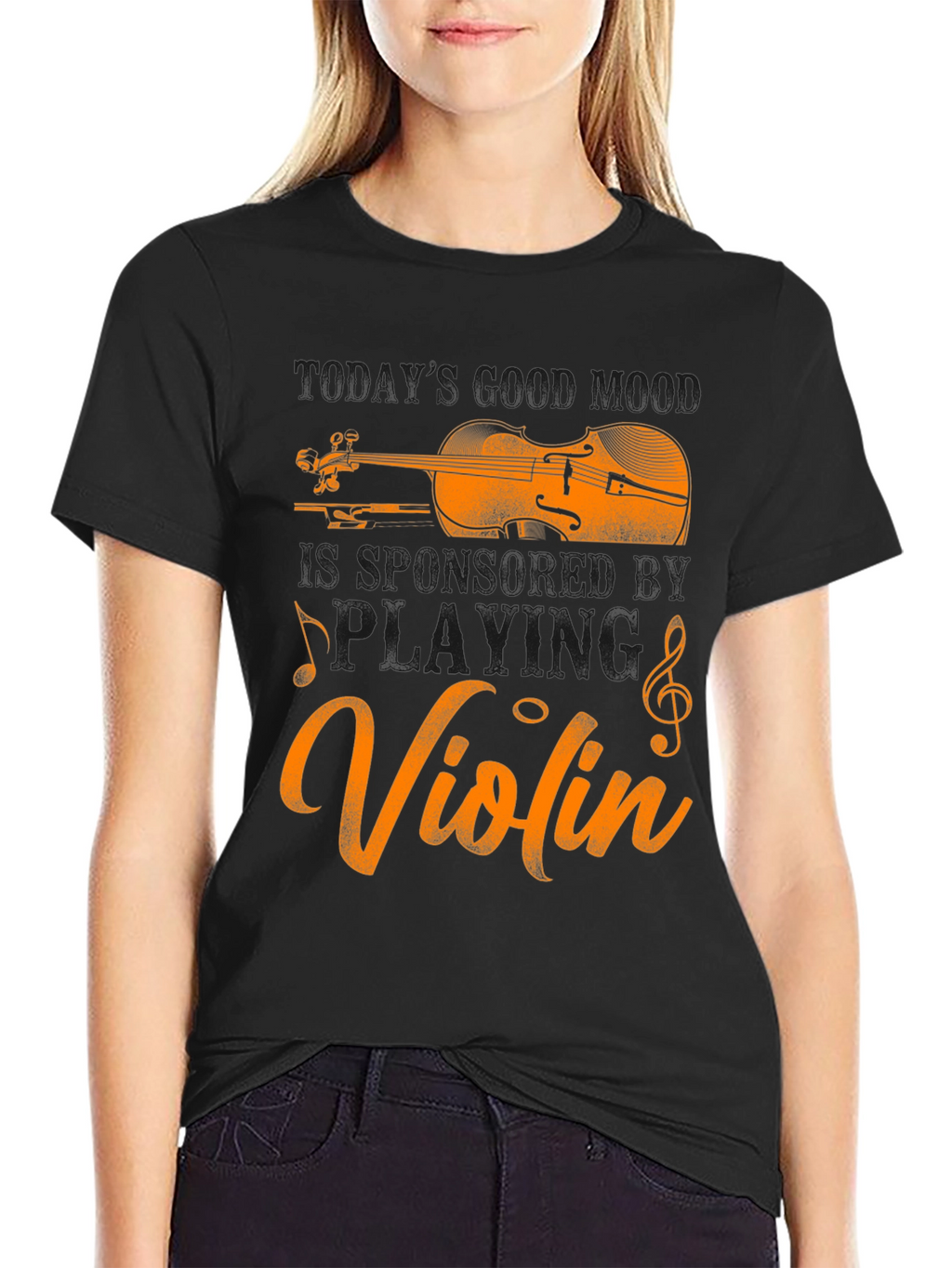 Violin T-Shirt - Music Lovers Apparel