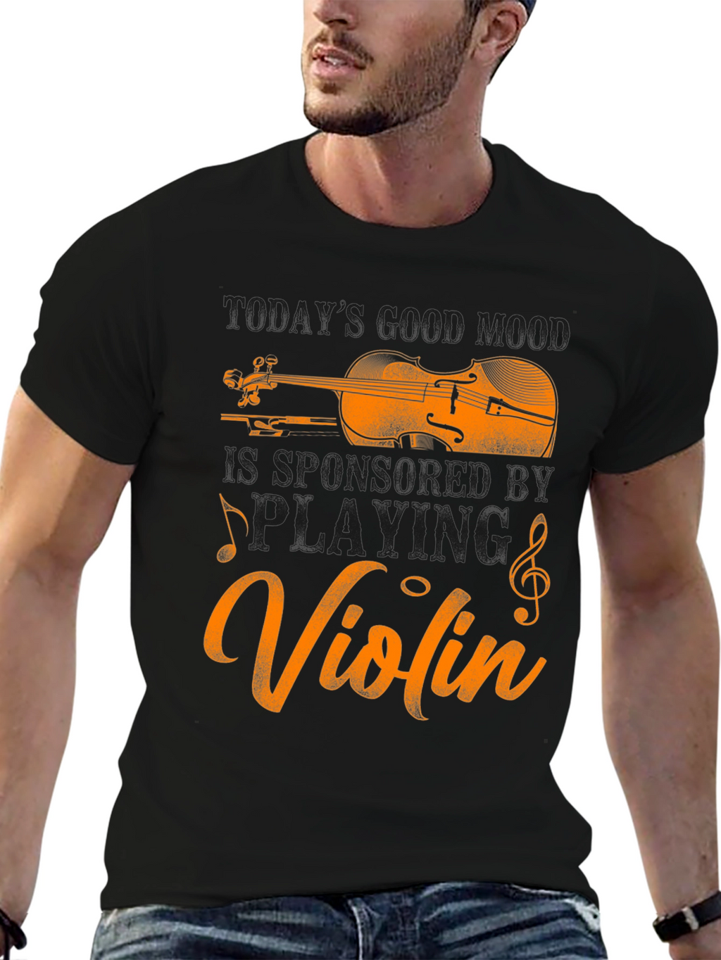 Violin T-Shirt - Music Lovers Apparel