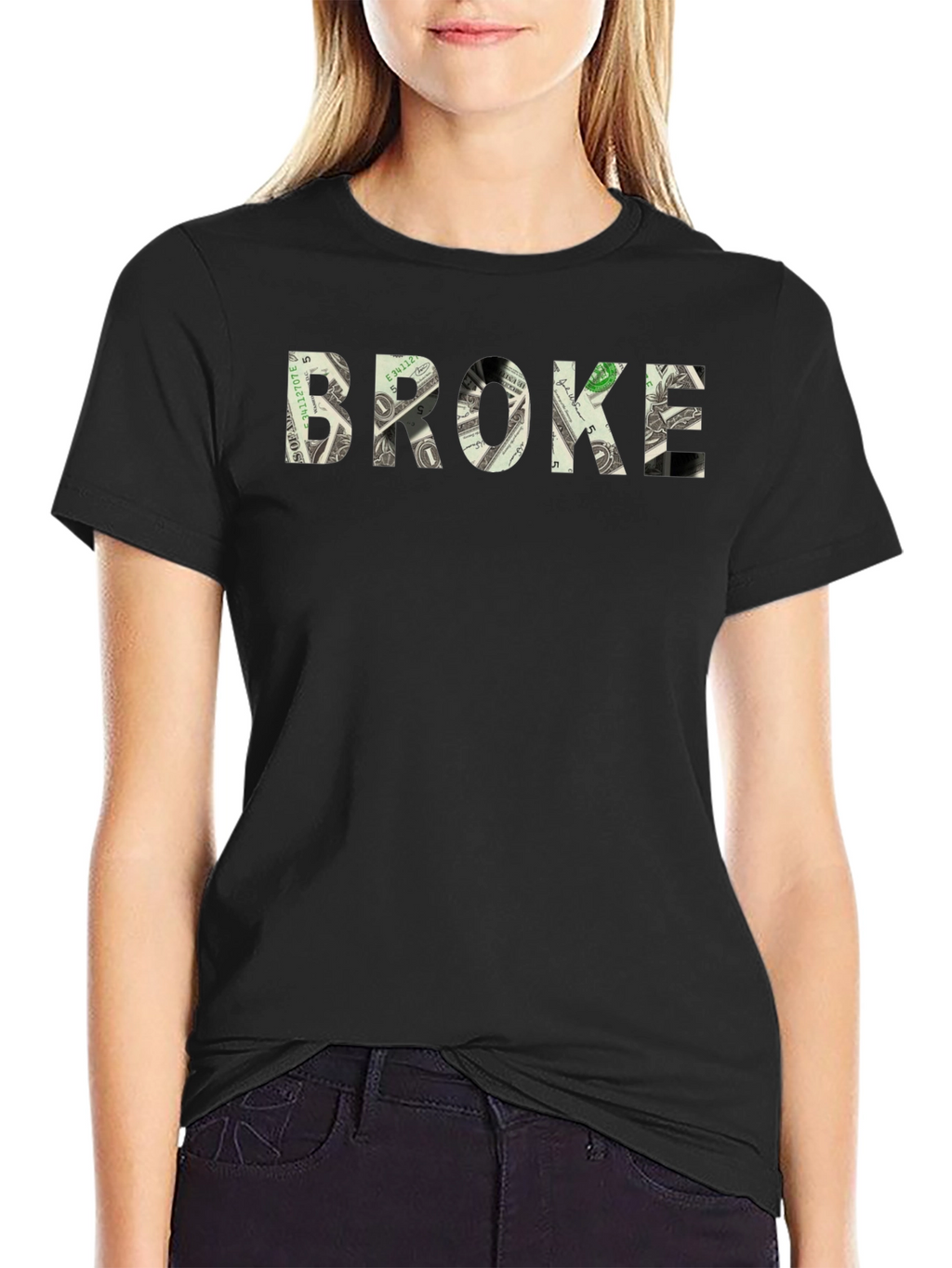 Broke Money Graphic Tee