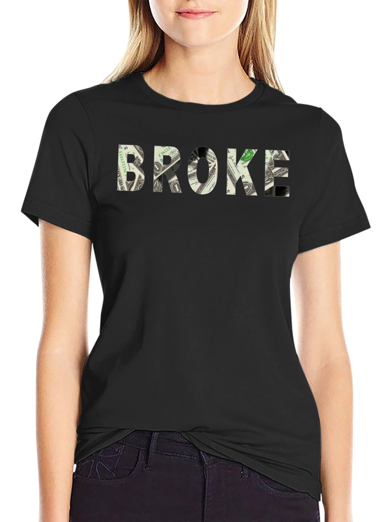 Broke Money Graphic Tee