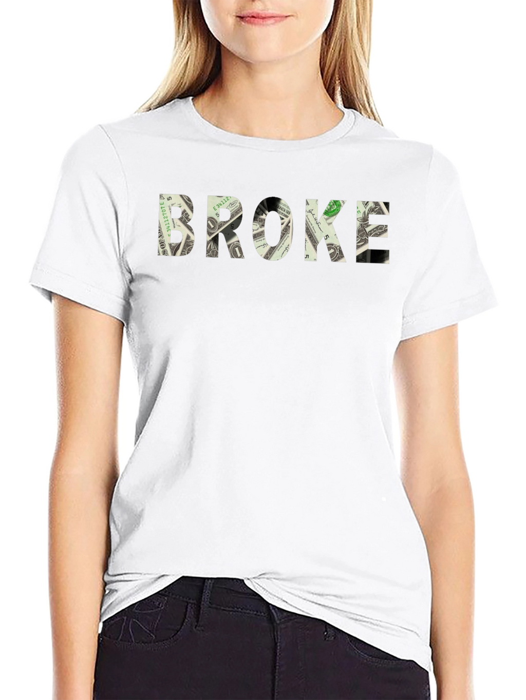 Broke Money Graphic Tee