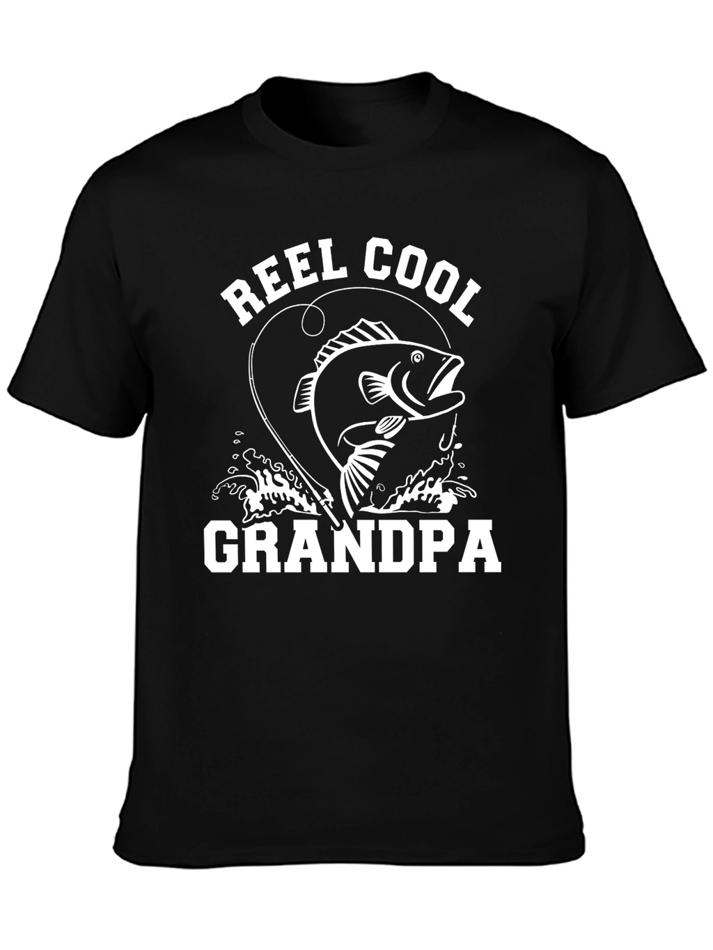 Reel Cool Grandpa Fishing T-Shirt
