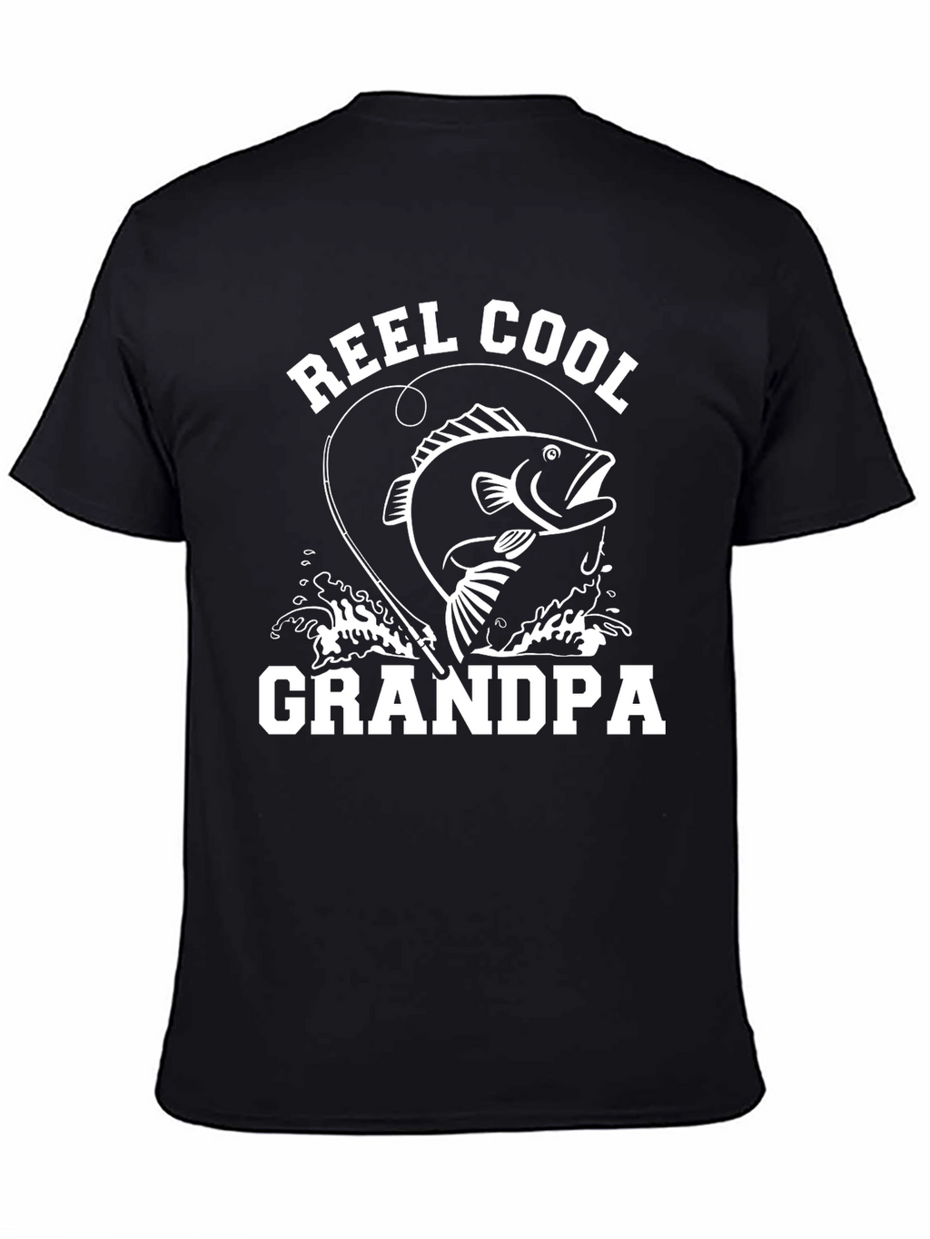 Reel Cool Grandpa Fishing T-Shirt