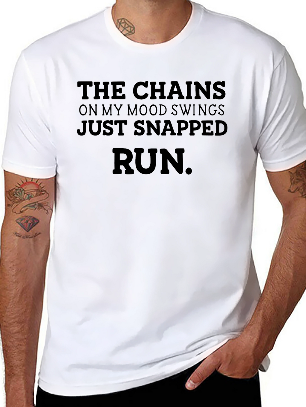 Mood Swings Snapped Run Tee