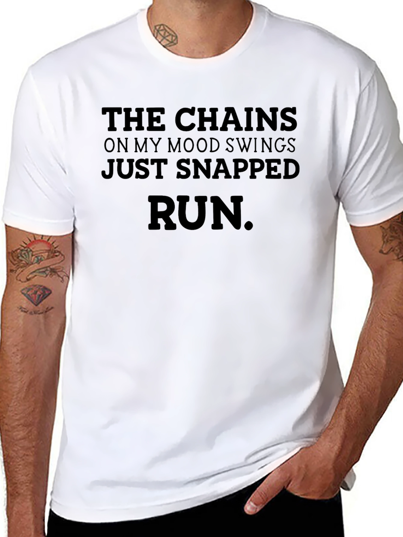 Mood Swings Snapped Run Tee