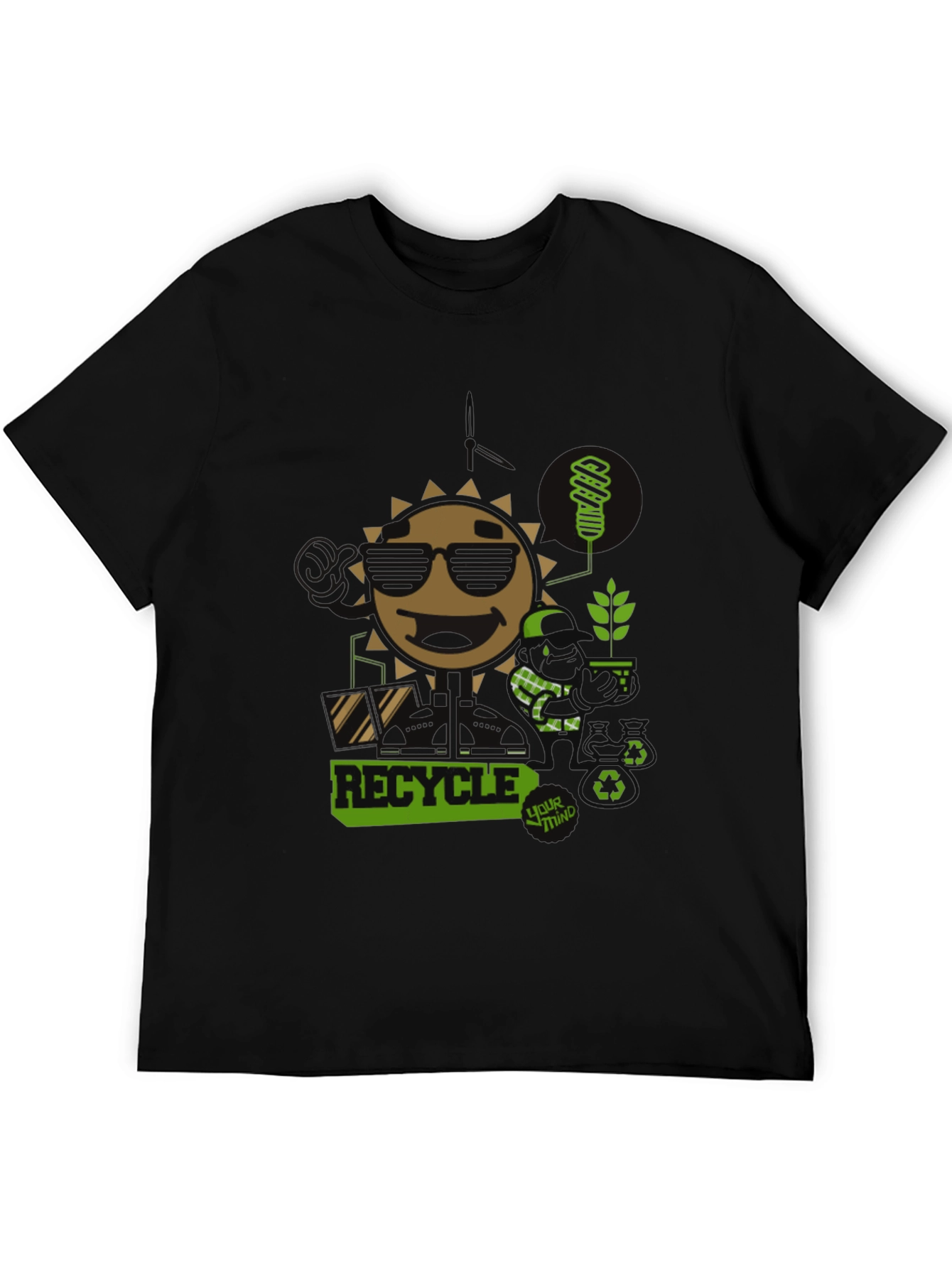 Recycle Mindset T-Shirt - Earth Friendly Tee