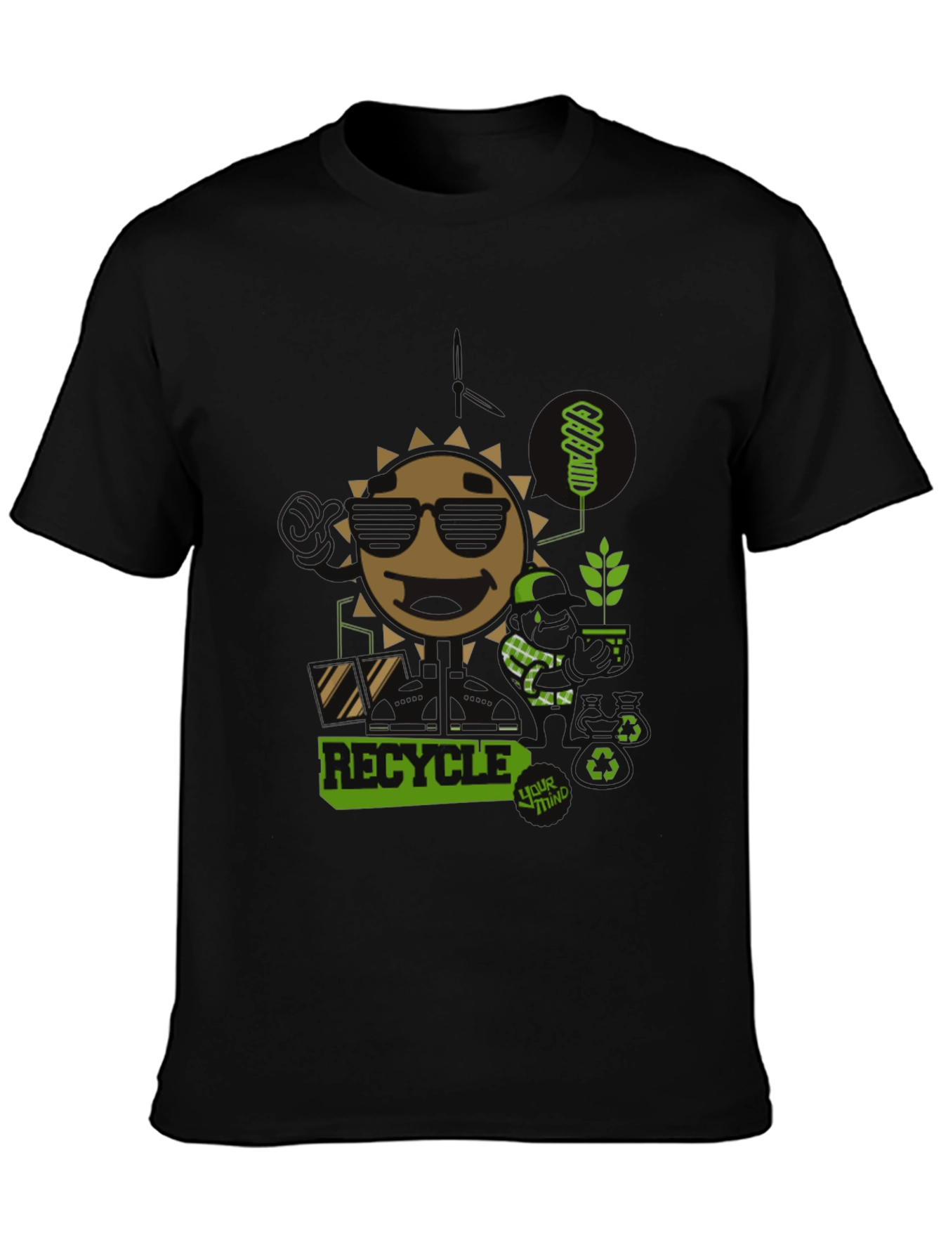 Recycle Mindset T-Shirt - Earth Friendly Tee