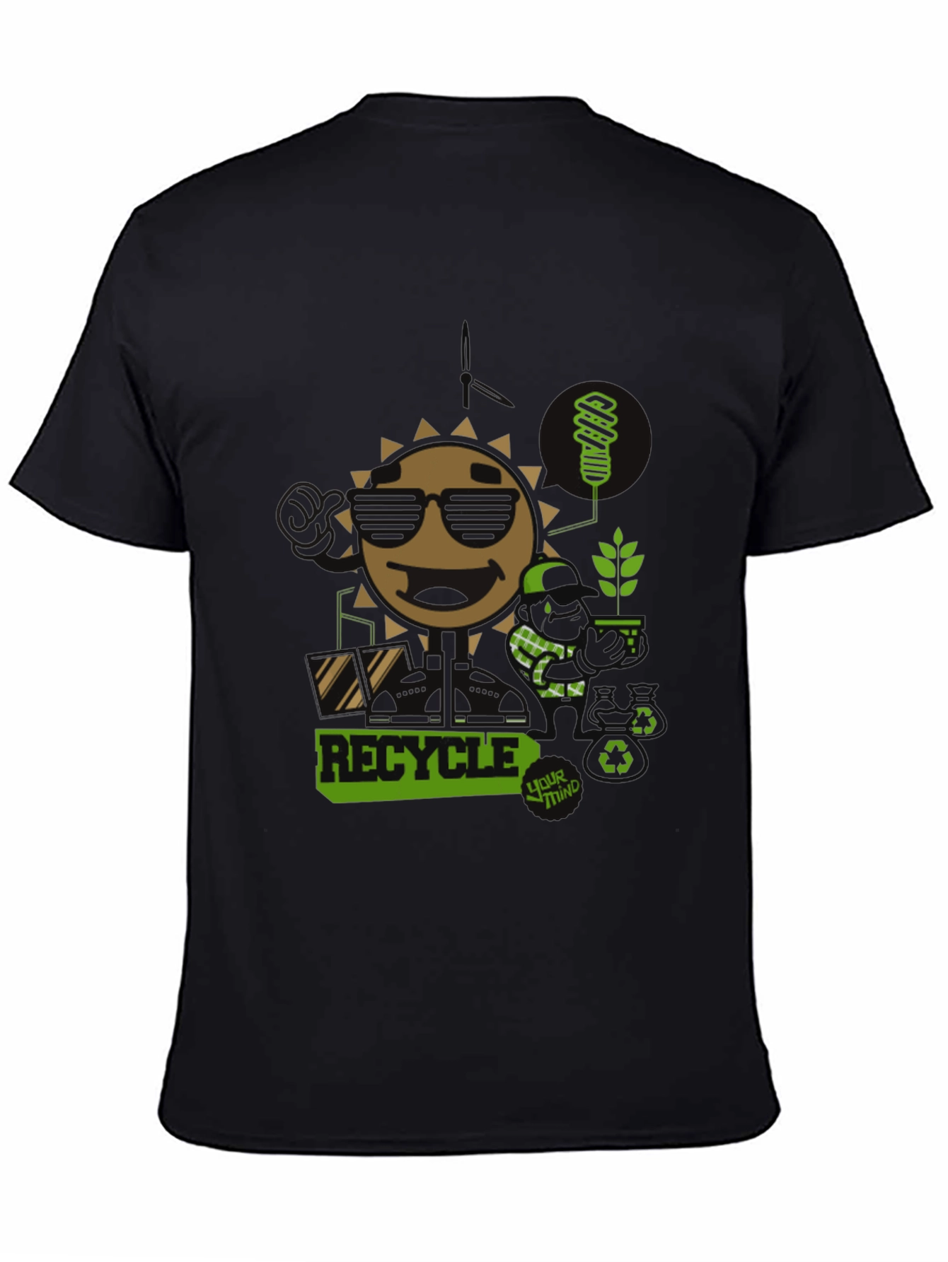 Recycle Mindset T-Shirt - Earth Friendly Tee
