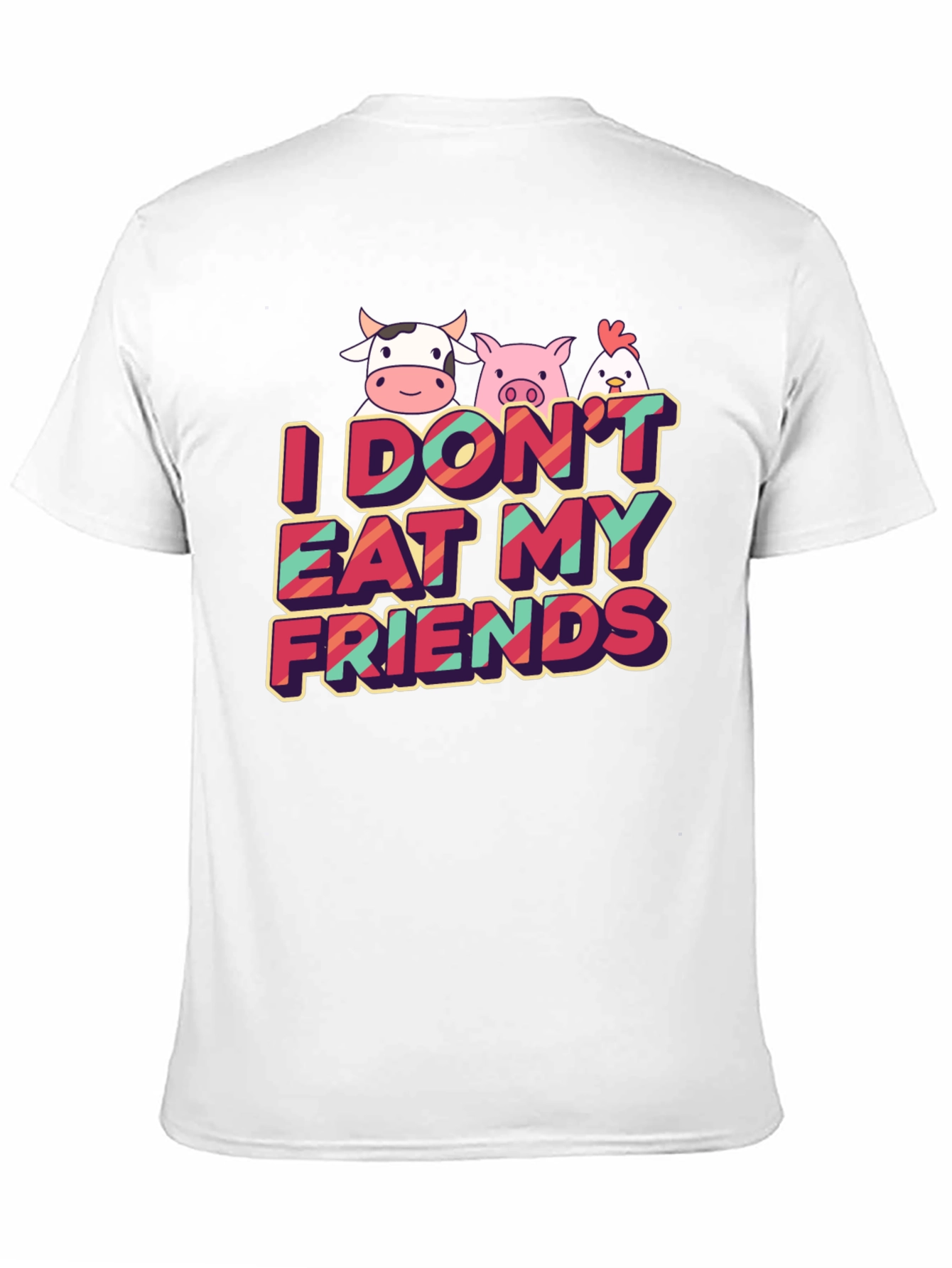 Vegan T-Shirt: I Dont Eat My Friends