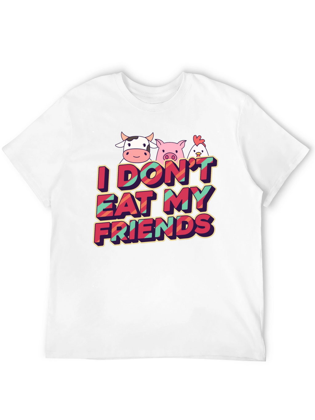 Vegan T-Shirt: I Dont Eat My Friends