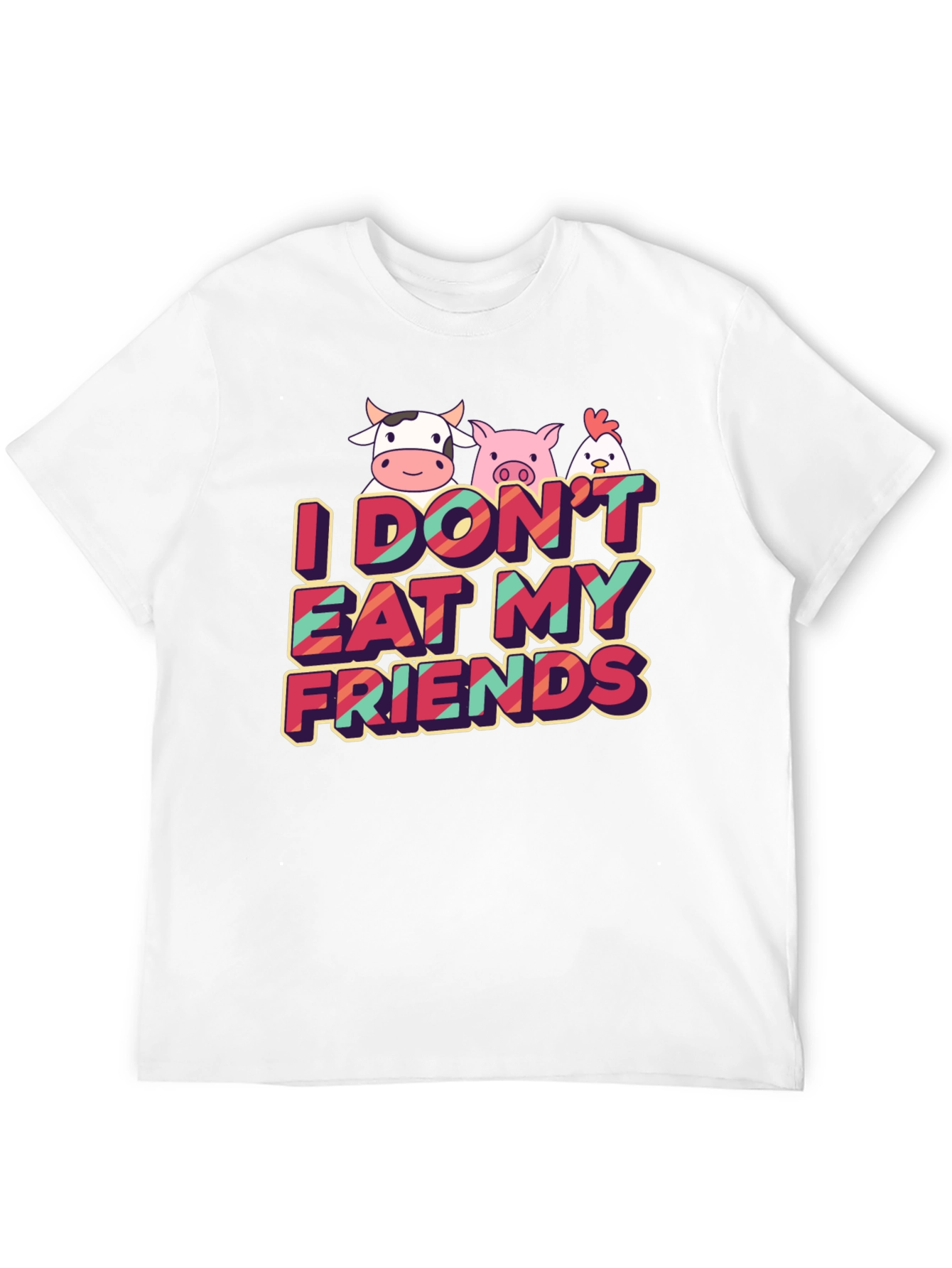 Vegan T-Shirt: I Dont Eat My Friends