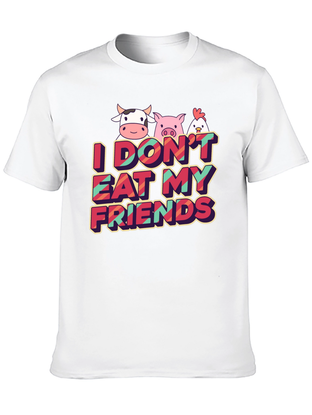 Vegan T-Shirt: I Dont Eat My Friends