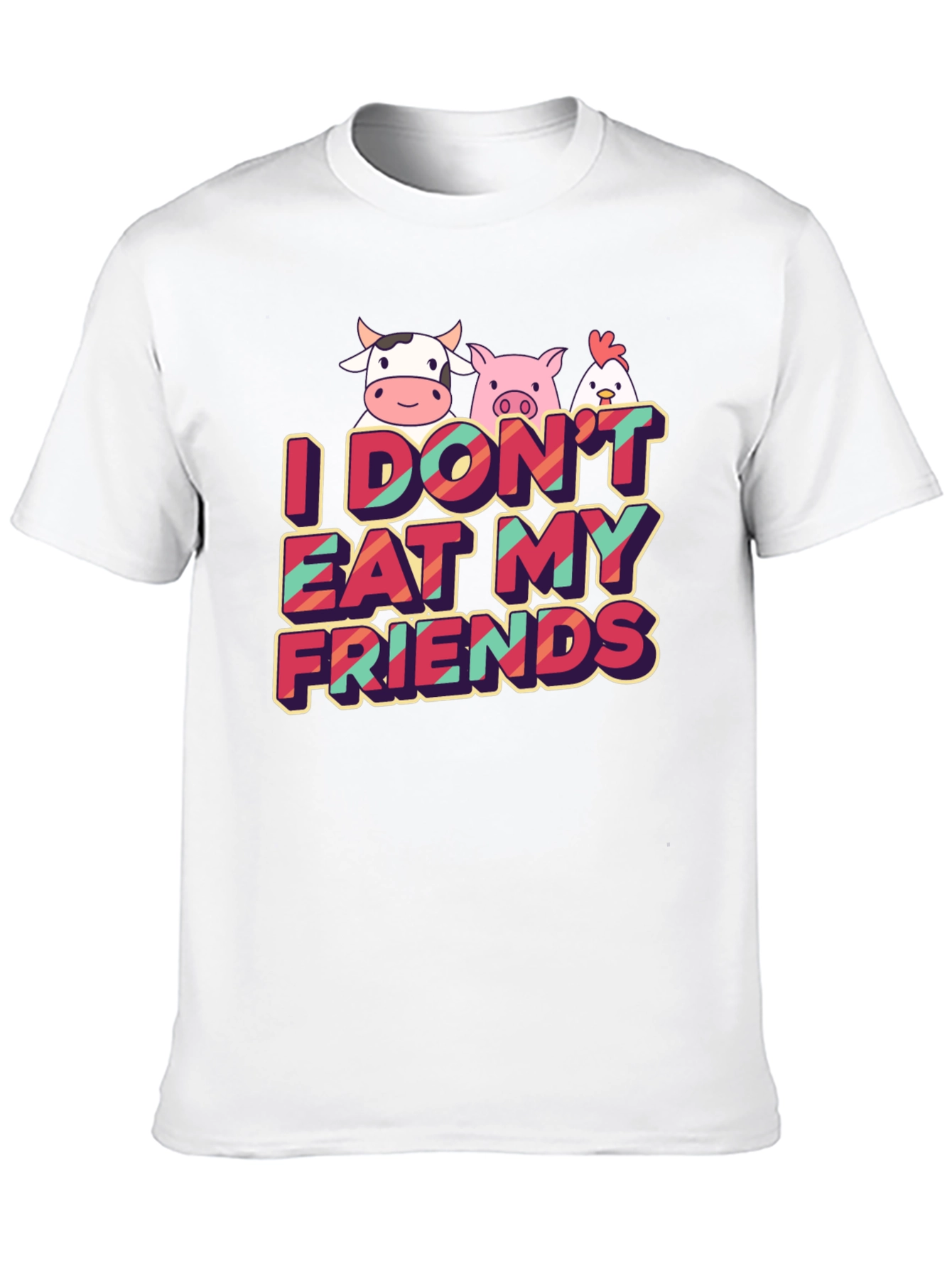Vegan T-Shirt: I Dont Eat My Friends