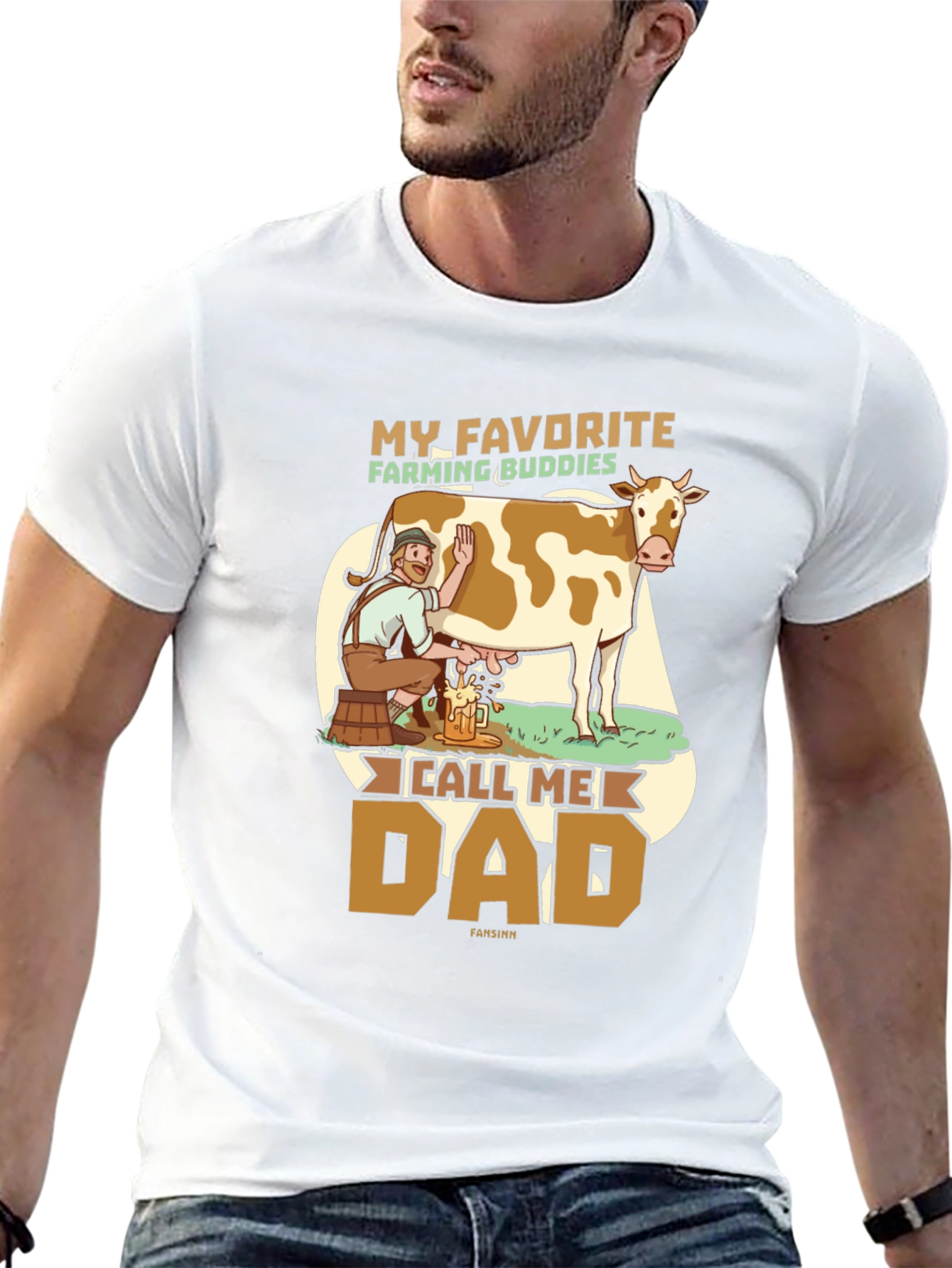 My Favorite Farming Buddies T-Shirt - Dad