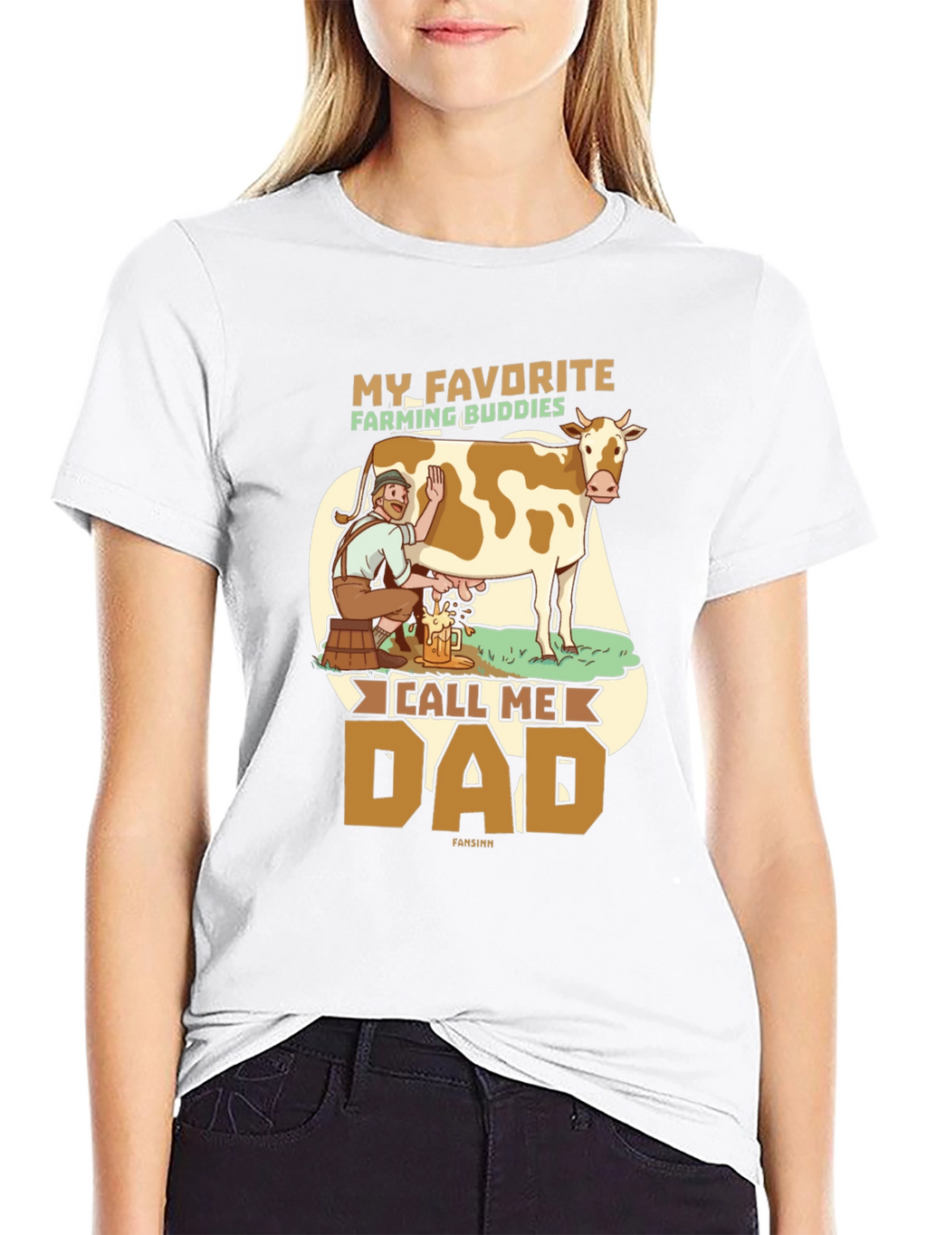 My Favorite Farming Buddies T-Shirt - Dad
