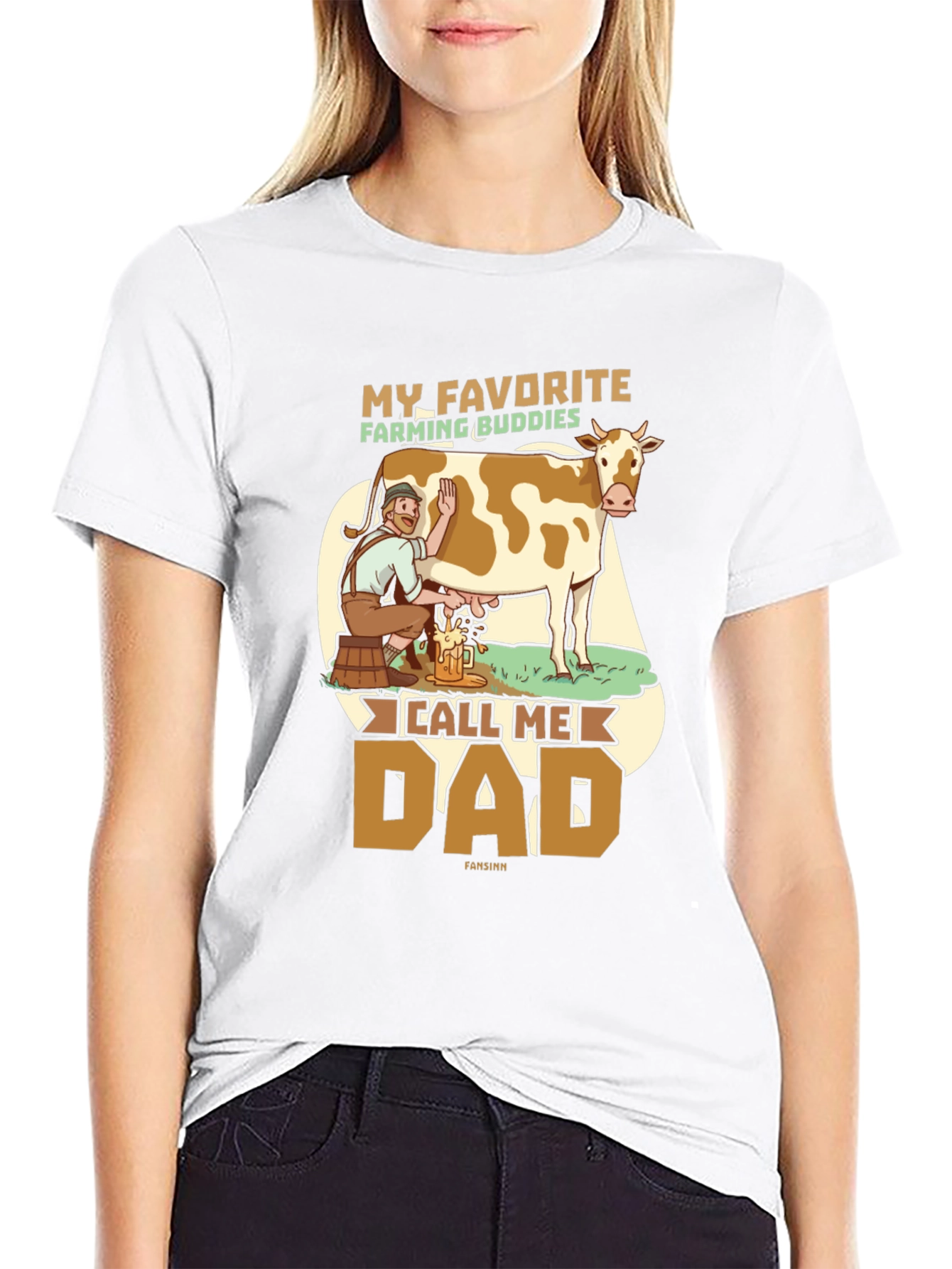 My Favorite Farming Buddies T-Shirt - Dad