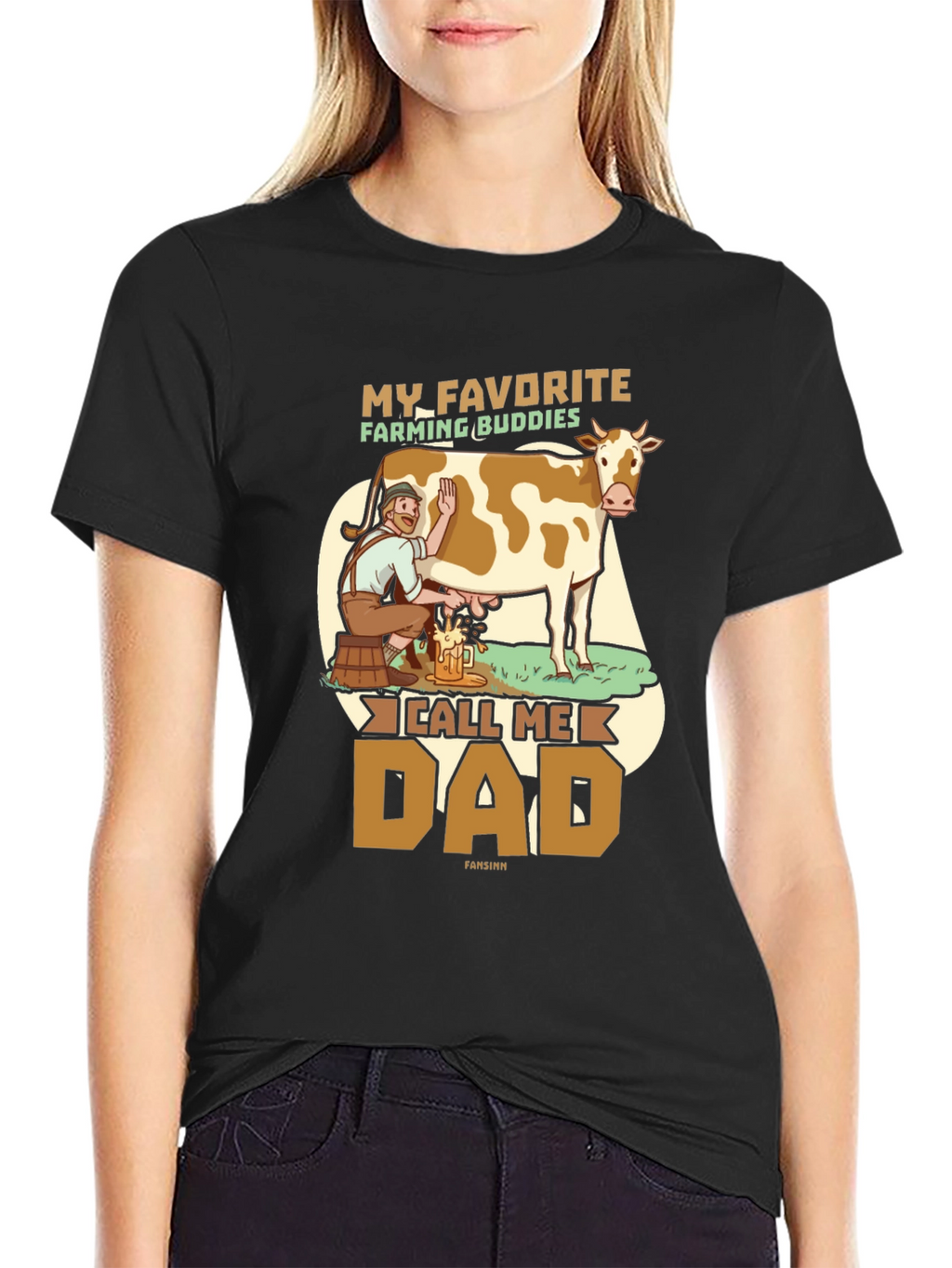 My Favorite Farming Buddies T-Shirt - Dad
