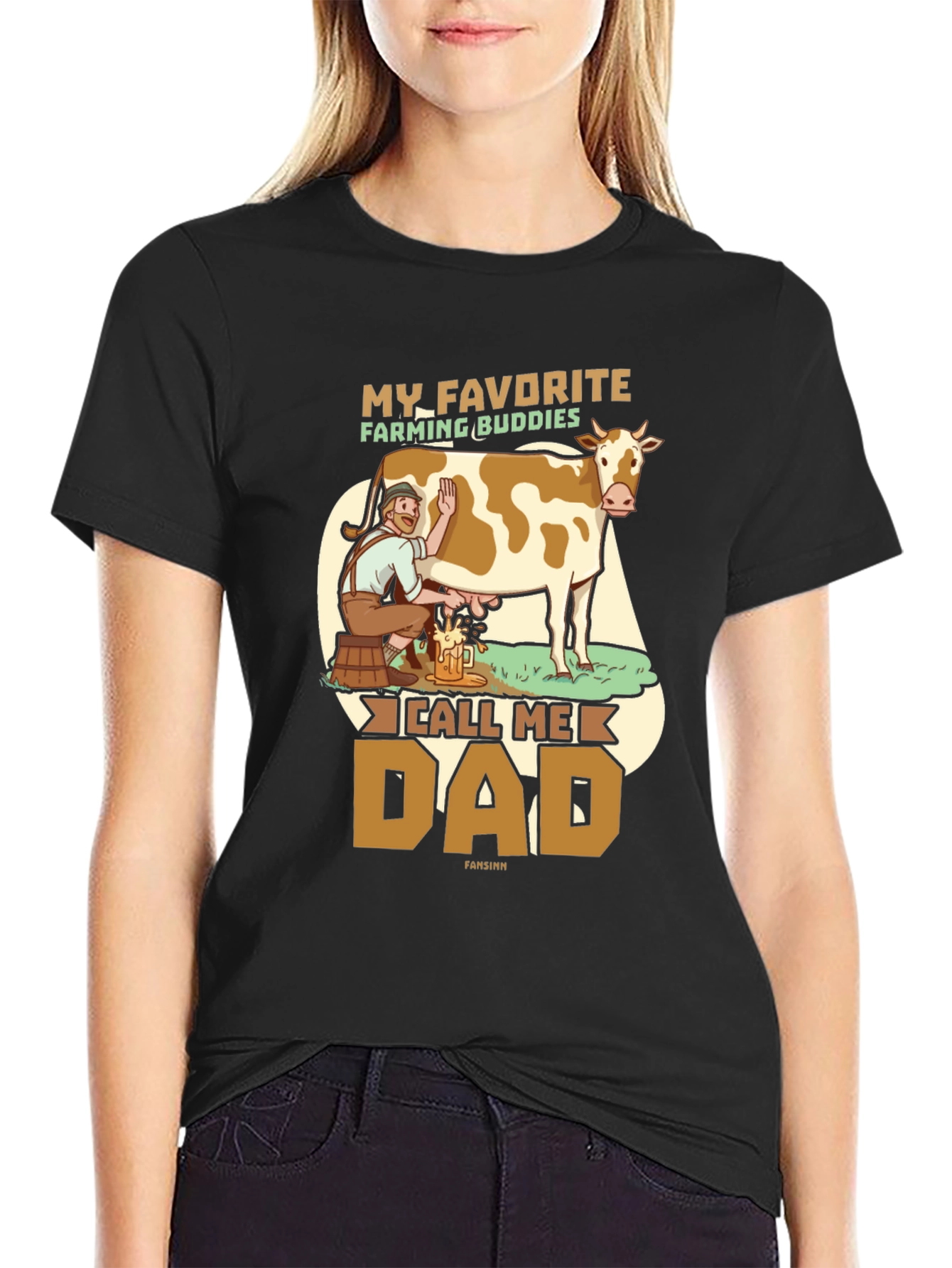 My Favorite Farming Buddies T-Shirt - Dad