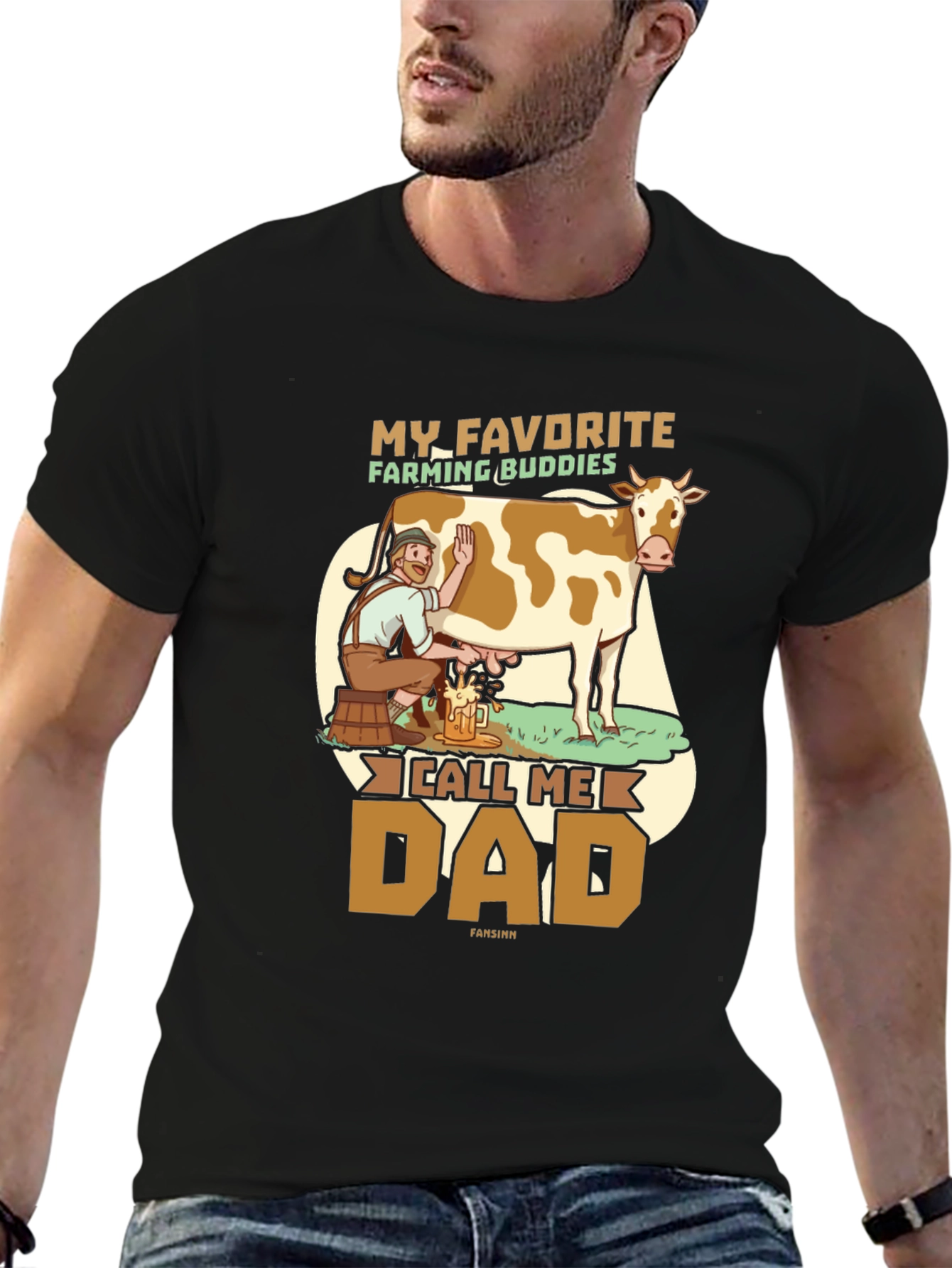 My Favorite Farming Buddies T-Shirt - Dad
