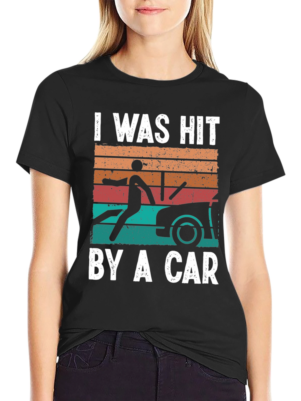 I Was Hit By A Car T-Shirt
