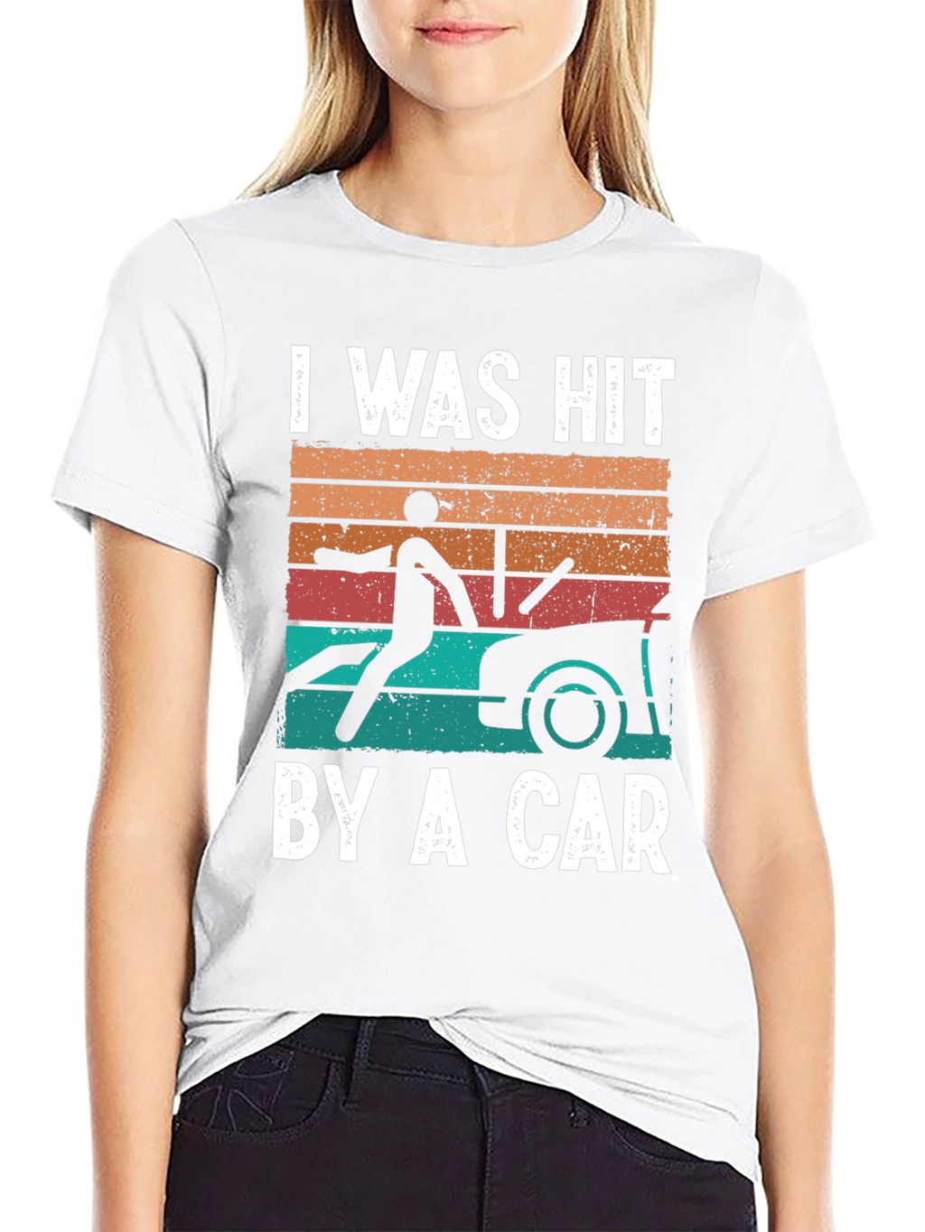 I Was Hit By A Car T-Shirt
