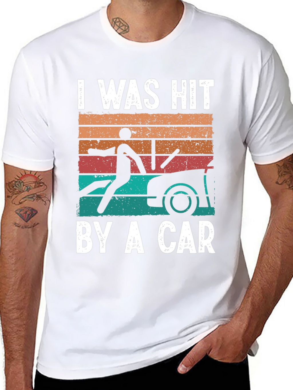I Was Hit By A Car T-Shirt