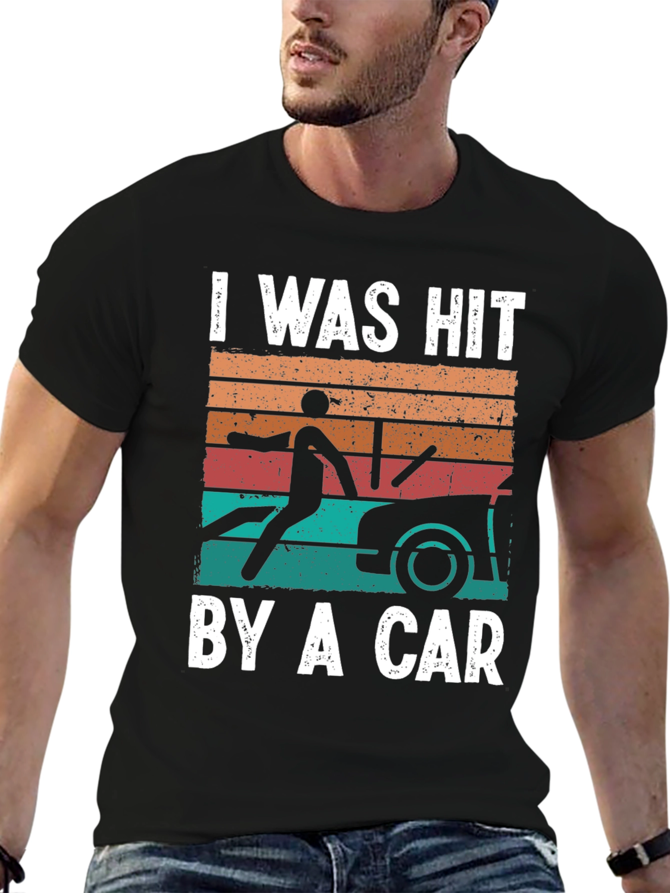 I Was Hit By A Car T-Shirt