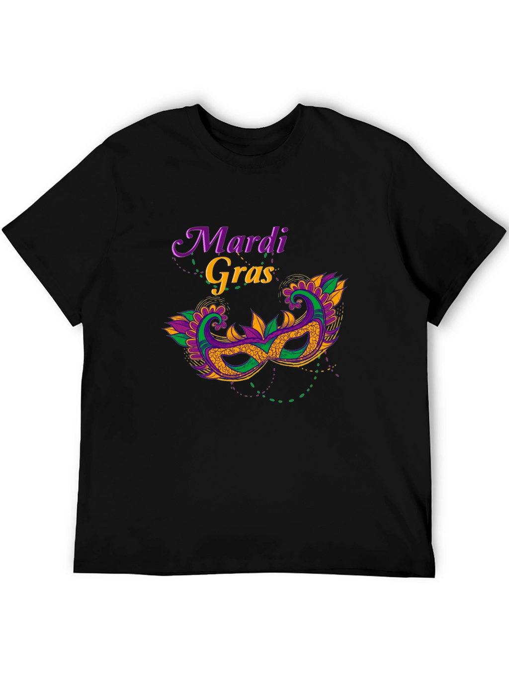 Mardi Gras Mask T-Shirt - Unisex
