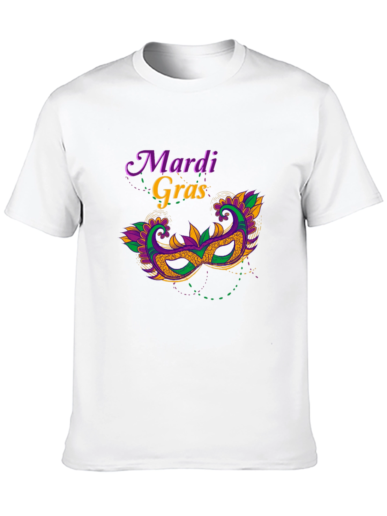 Mardi Gras Mask T-Shirt - Unisex