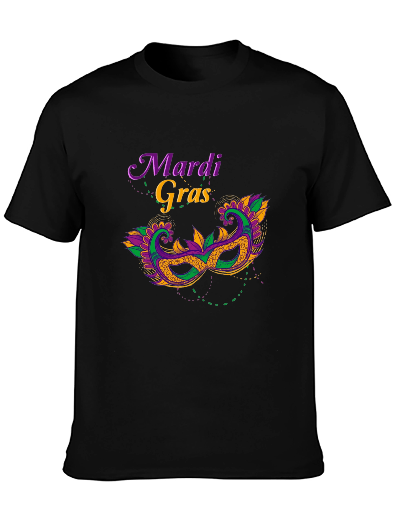 Mardi Gras Mask T-Shirt - Unisex