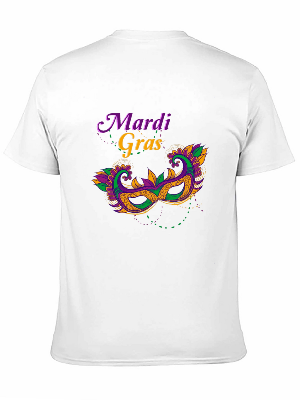 Mardi Gras Mask T-Shirt - Unisex
