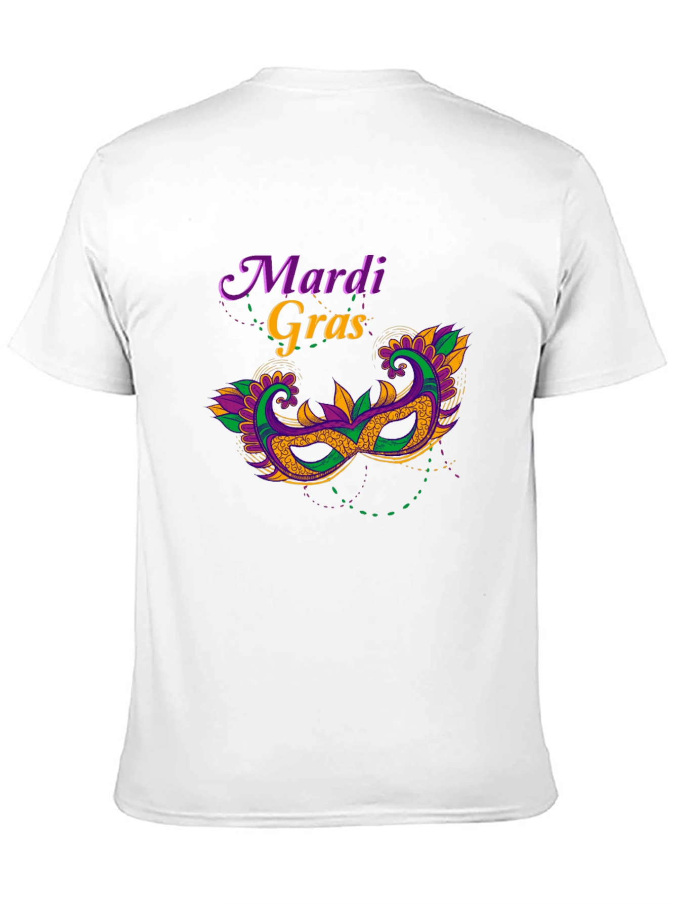 Mardi Gras Mask T-Shirt - Unisex
