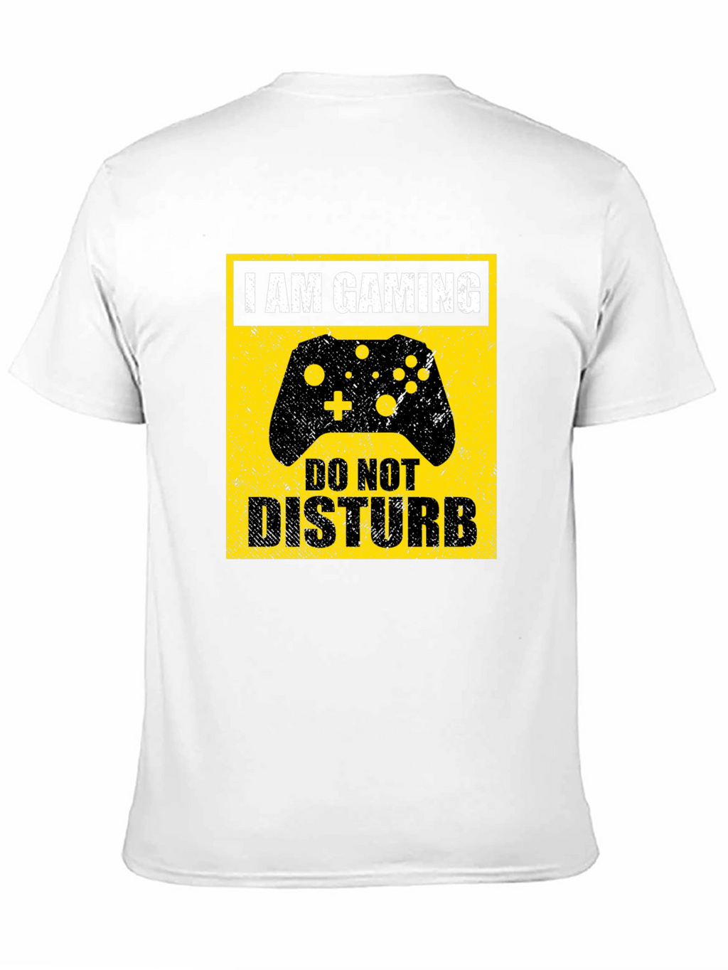 I Am Gaming Do Not Disturb Black T-Shirt