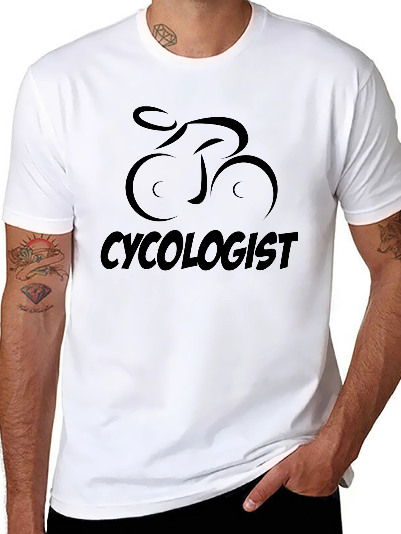 Cyclologist Graphic Tee - Bicycle Lover Shirt