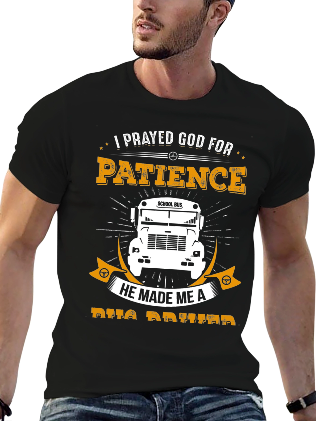 Patience School Bus Driver T-Shirt
