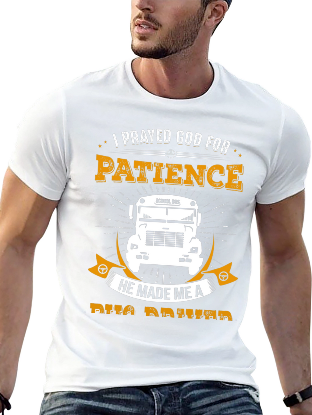 Patience School Bus Driver T-Shirt