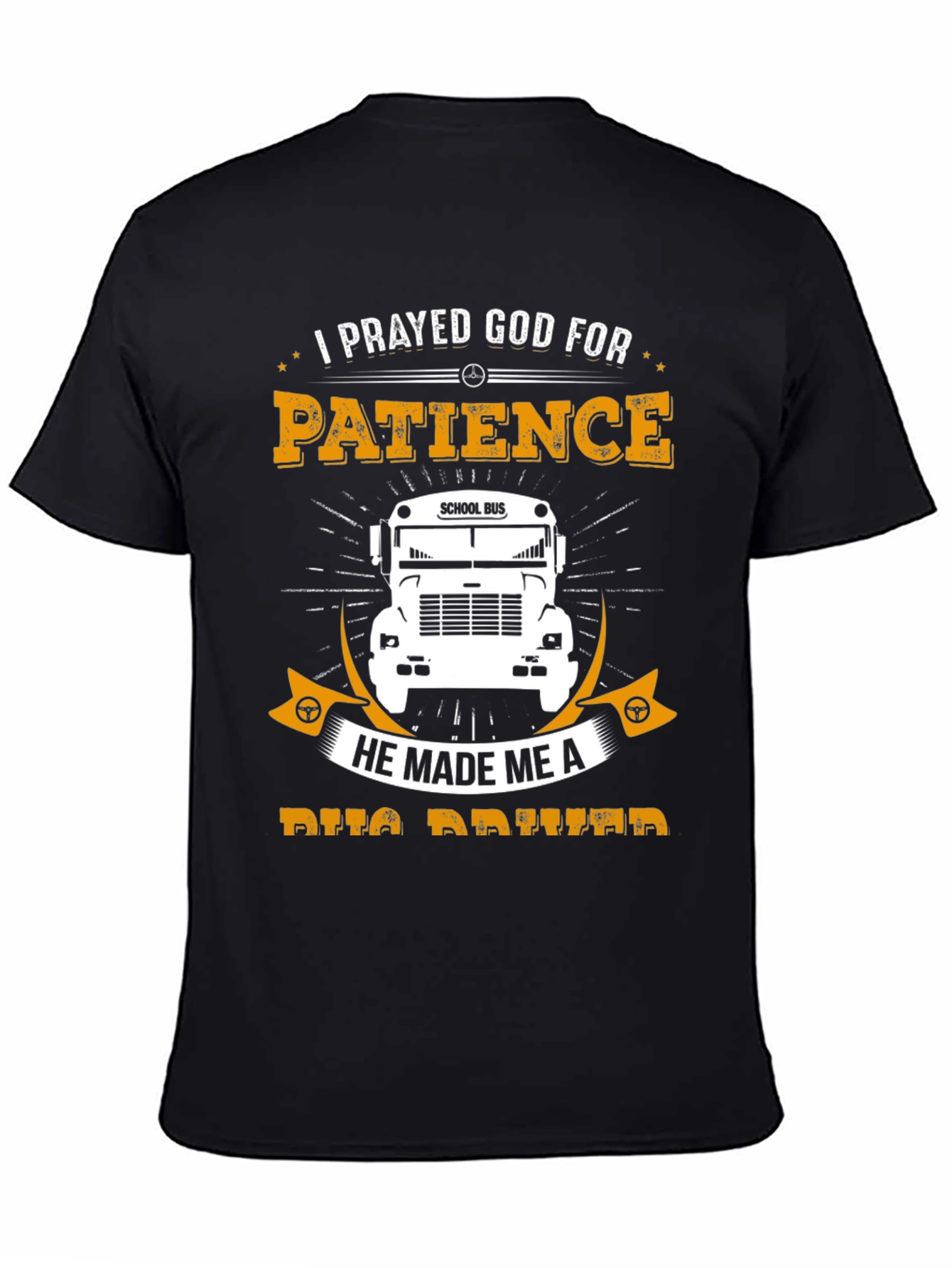 Patience School Bus Driver T-Shirt