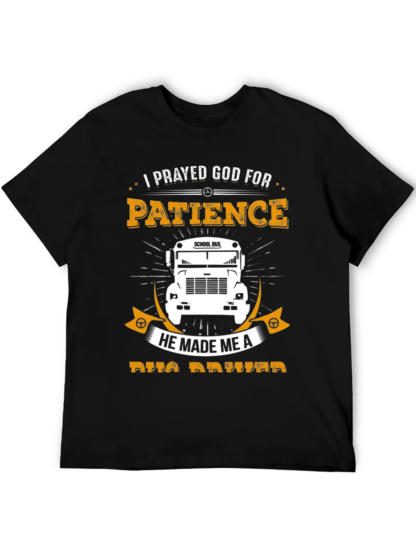 Patience School Bus Driver T-Shirt