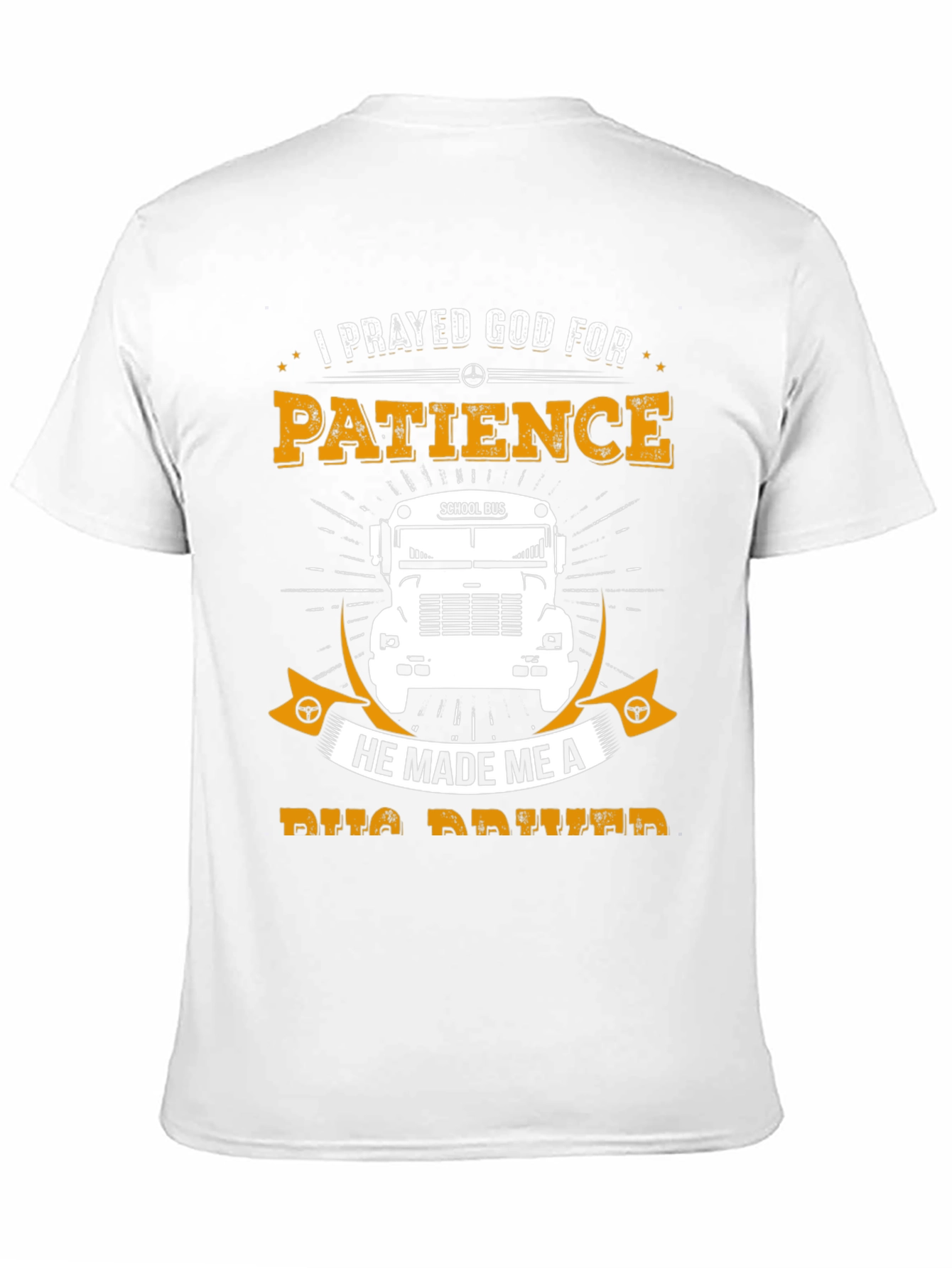 Patience School Bus Driver T-Shirt