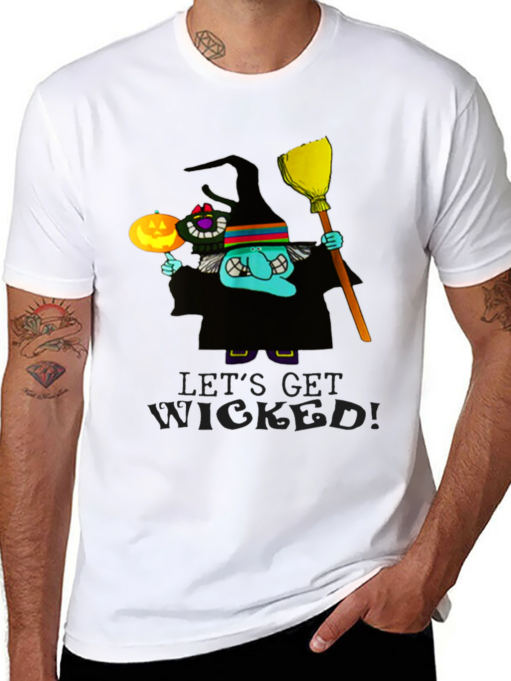 Wicked Witch Halloween Graphic Tee