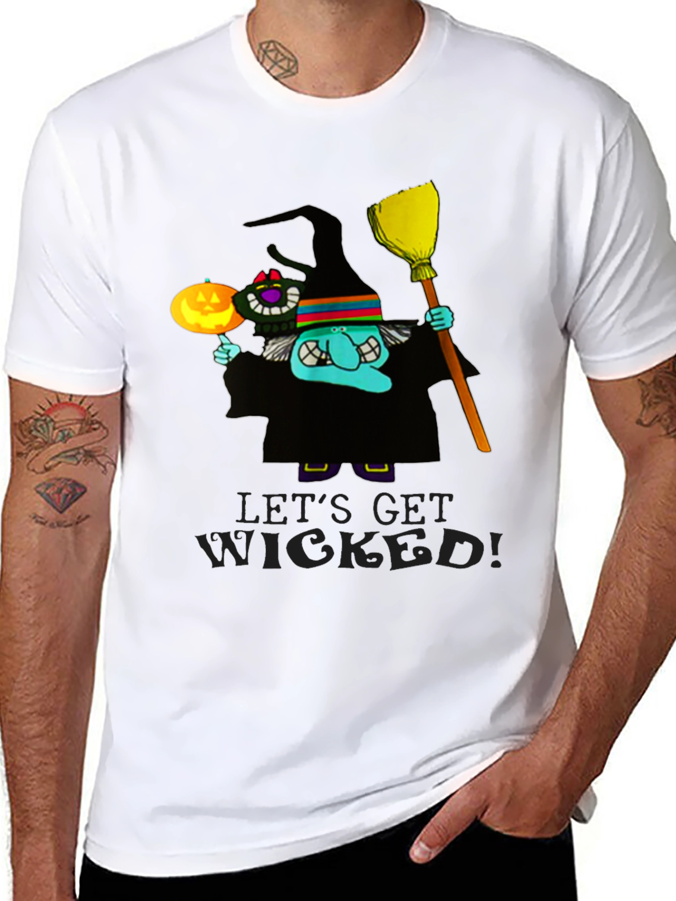 Wicked Witch Halloween Graphic Tee