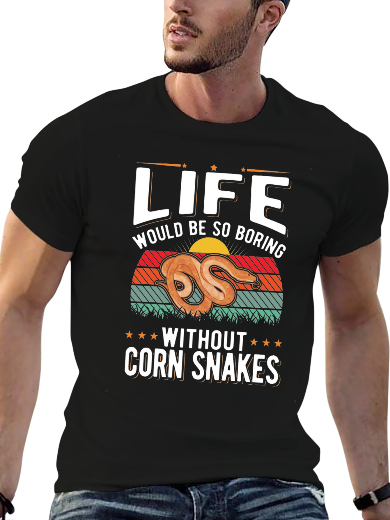 Corn Snake Life T-Shirt: Boring Without Snakes!