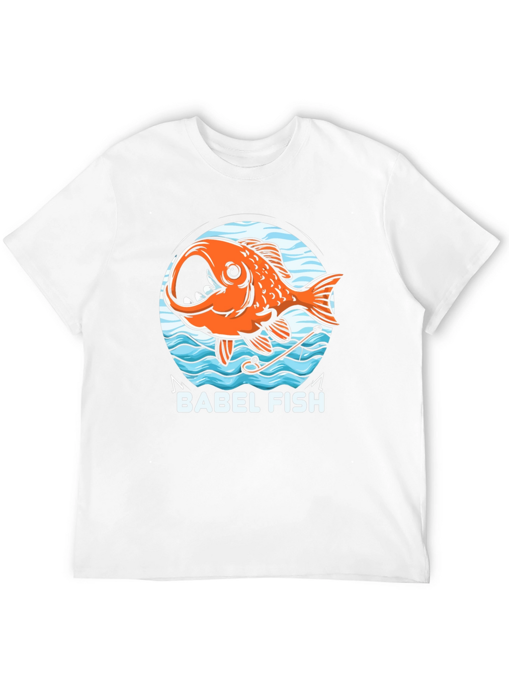 Babel Fish Graphic T-Shirt - Sci-Fi Humor Tee
