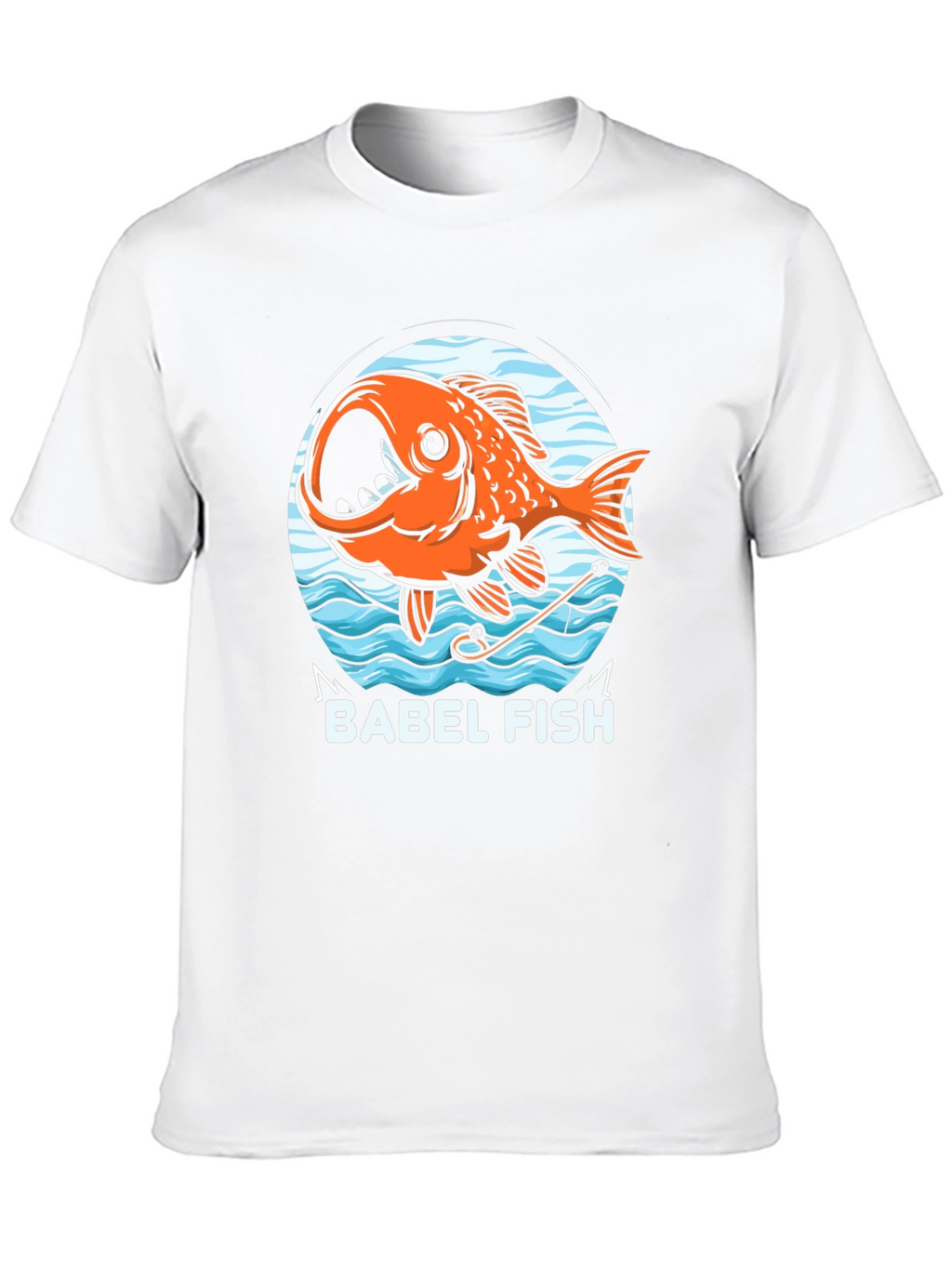 Babel Fish Graphic T-Shirt - Sci-Fi Humor Tee