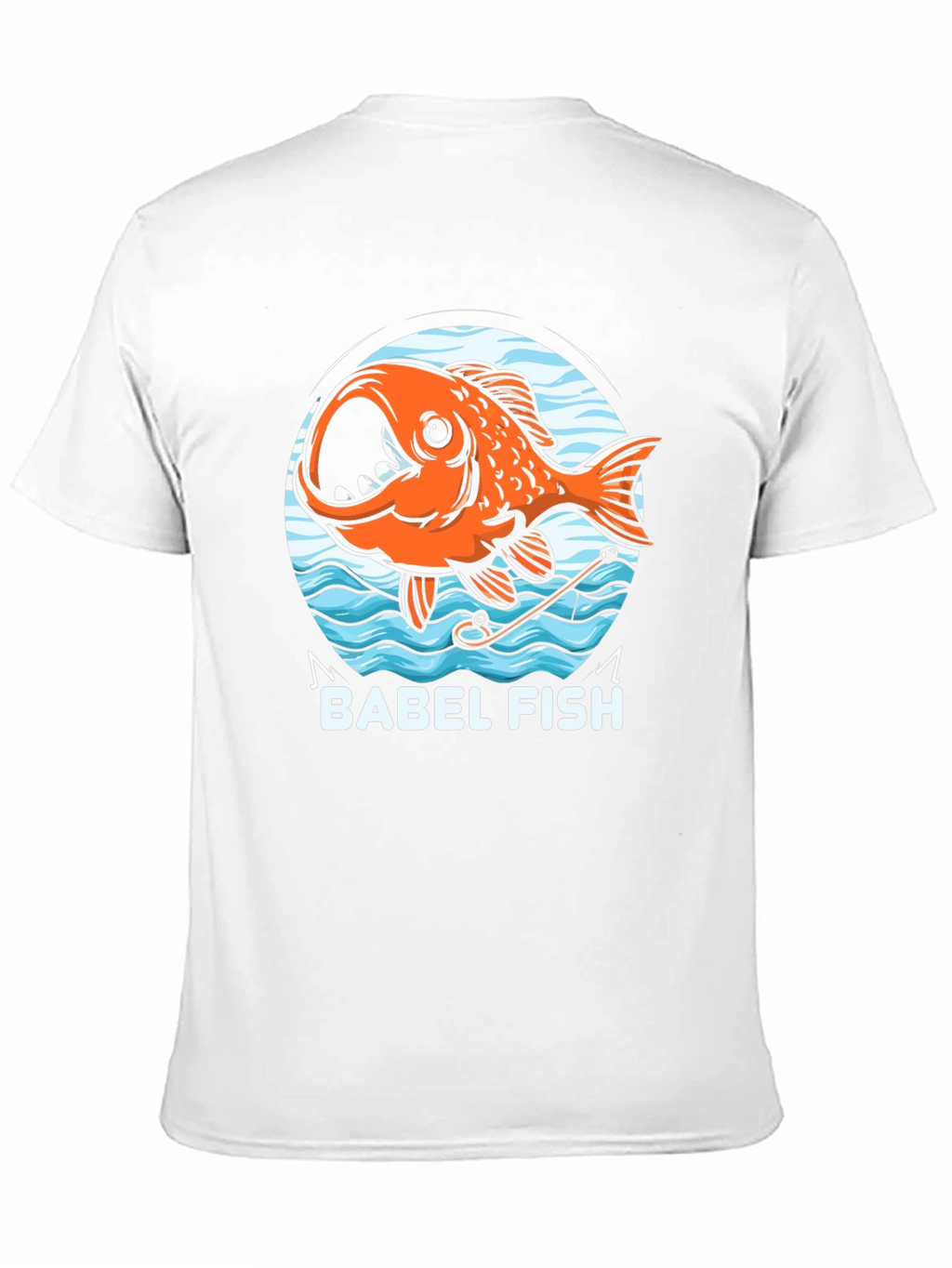Babel Fish Graphic T-Shirt - Sci-Fi Humor Tee