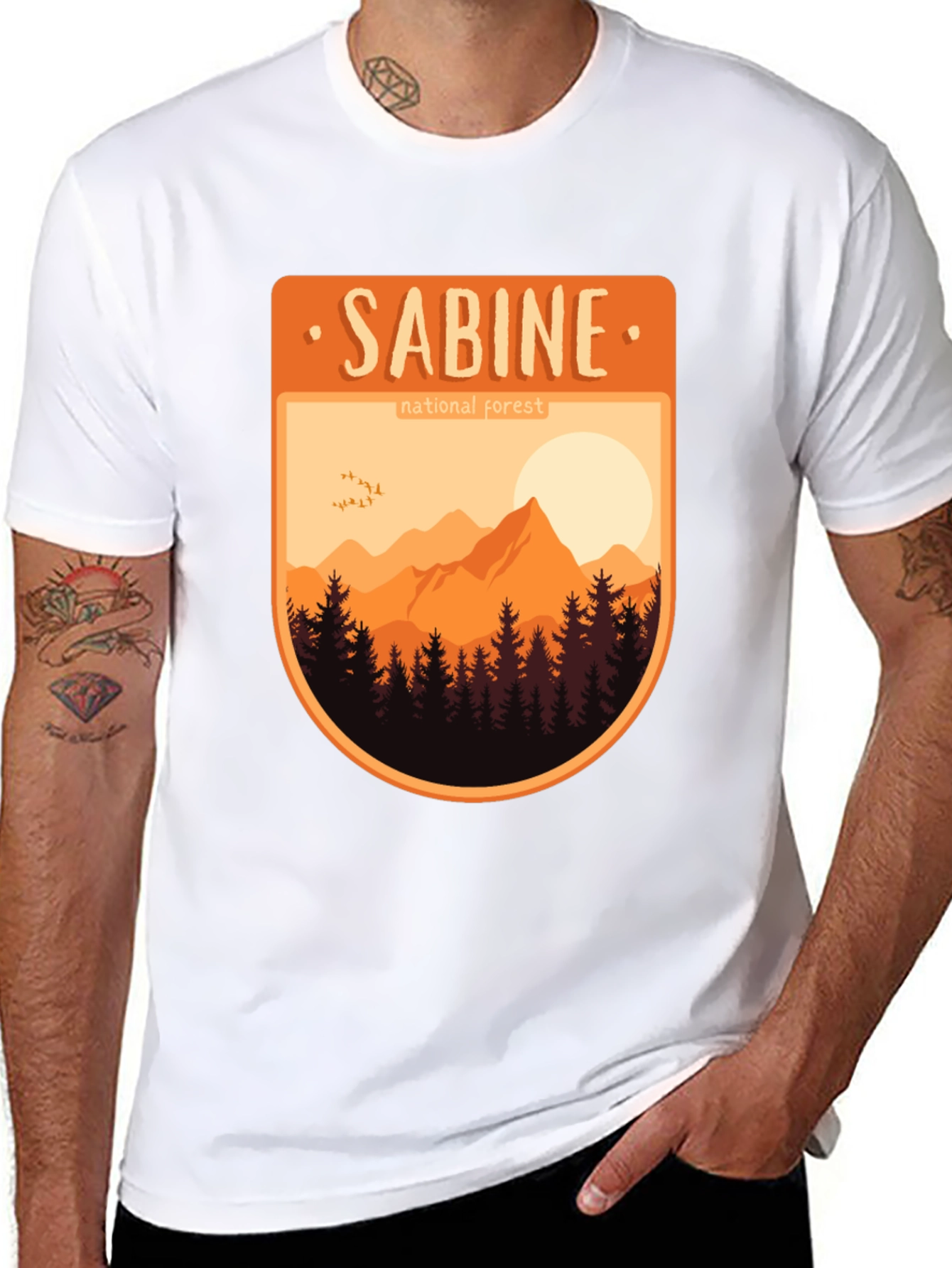 Sabine National Forest T-Shirt - Outdoor Adventure Tee