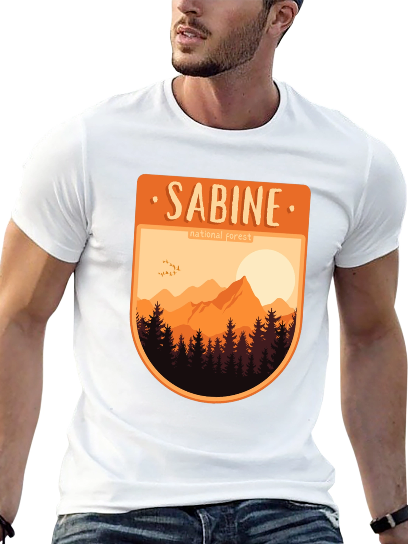 Sabine National Forest T-Shirt - Outdoor Adventure Tee