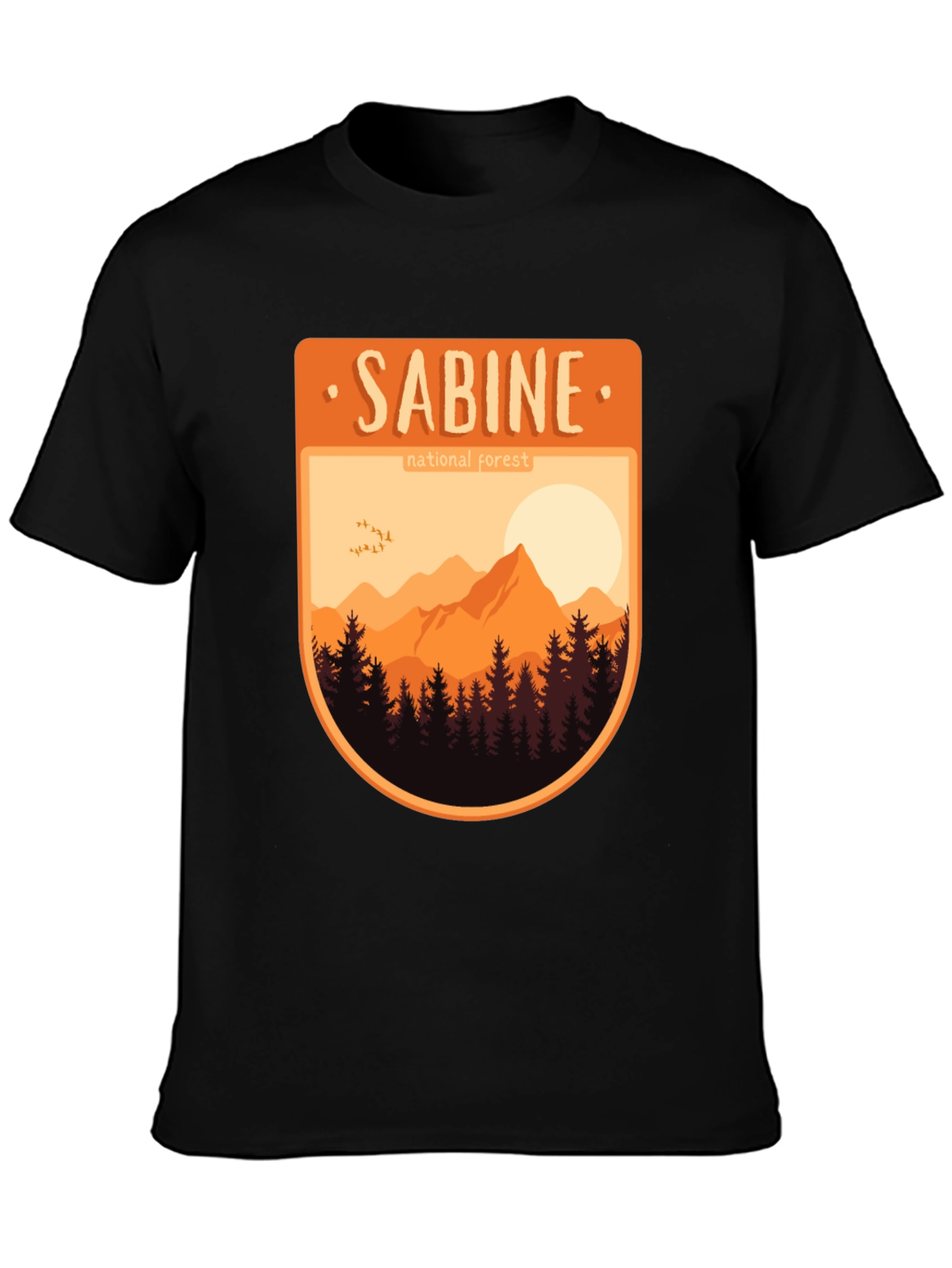 Sabine National Forest T-Shirt - Outdoor Adventure Tee